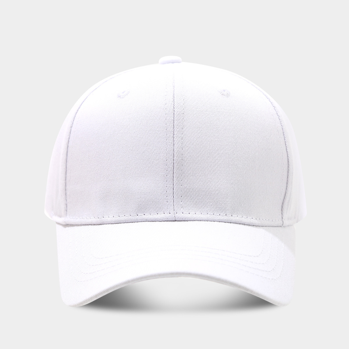 Primavera y verano al aire libre sombrero de protección solar sombrero de color sólido simple sombrero de béisbol casual duro mostrando cara pequeño sombrero de lengua de pato para hombres y mujeres
