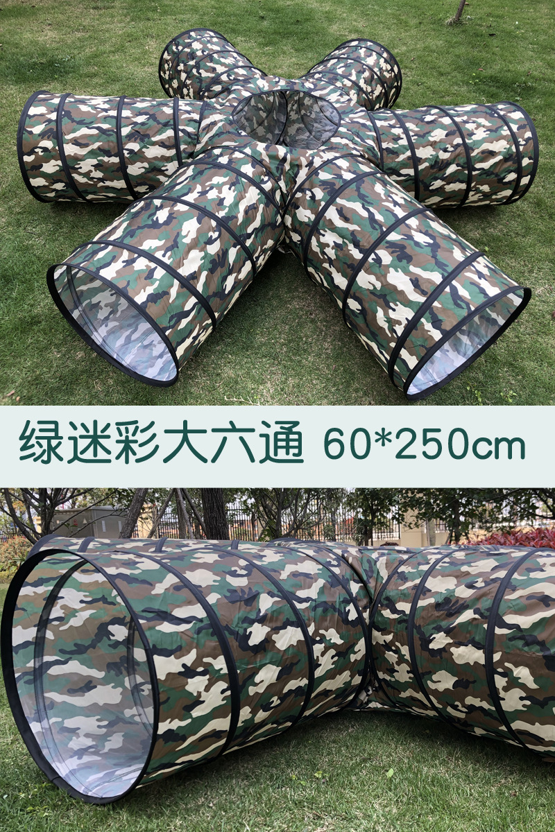 Camuflamiento túnel solar rastreo agujero de entrenamiento sensorial para niños arco iris bebé escalada juguetes de interior para bebés