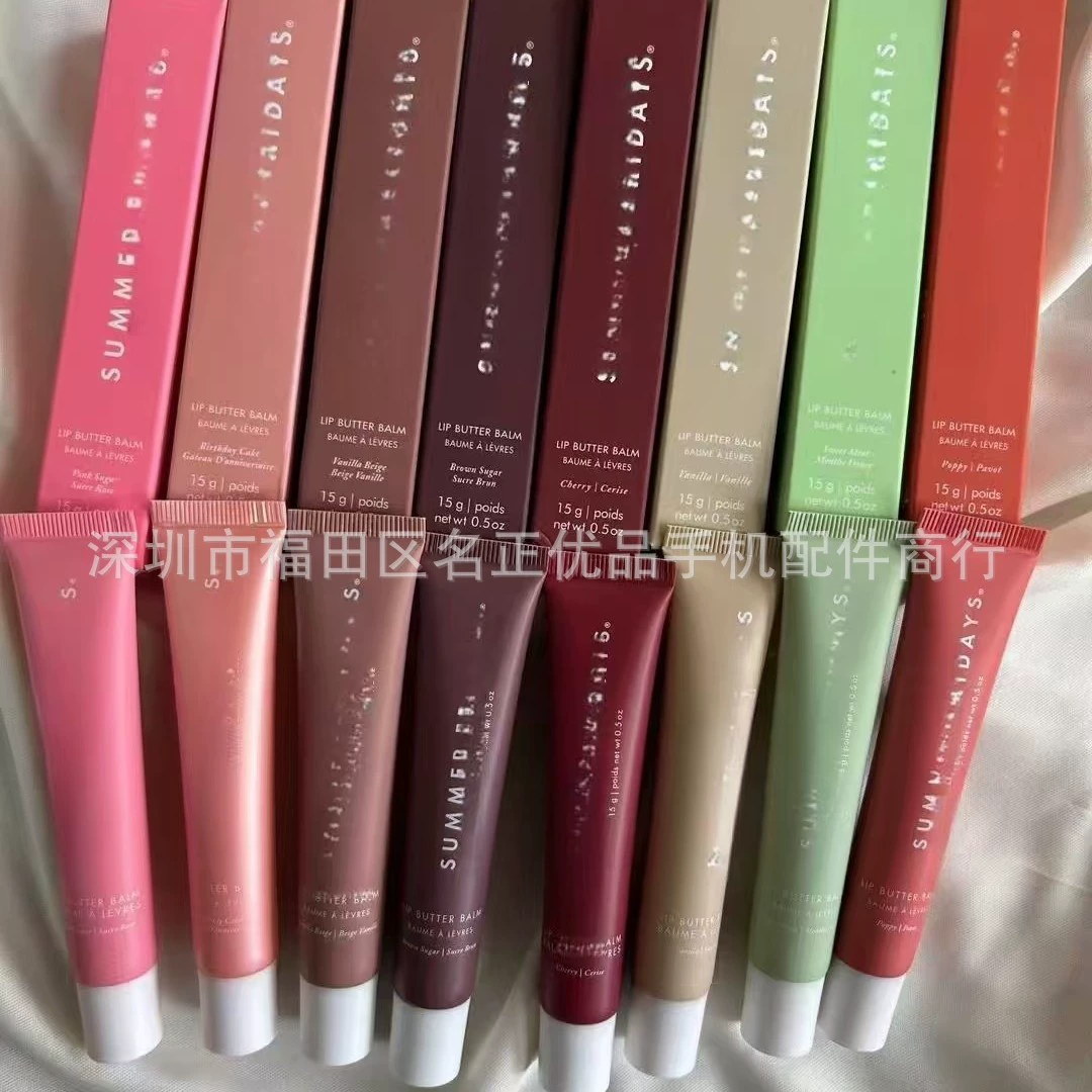 Новый креативный Summer Fridays трансграничный увлажняющий блеск бальзам для губ 15ml