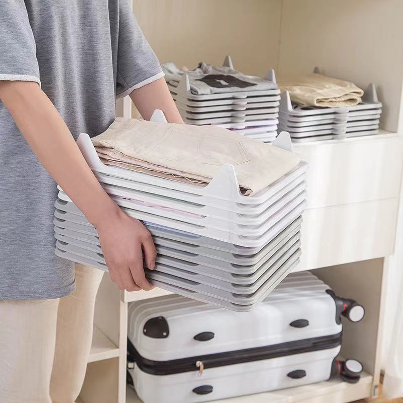 Stack of ironing boards originality Lazy man multi-function fast Folding ironing boards clothes sweater fold Storage One piece On behalf of