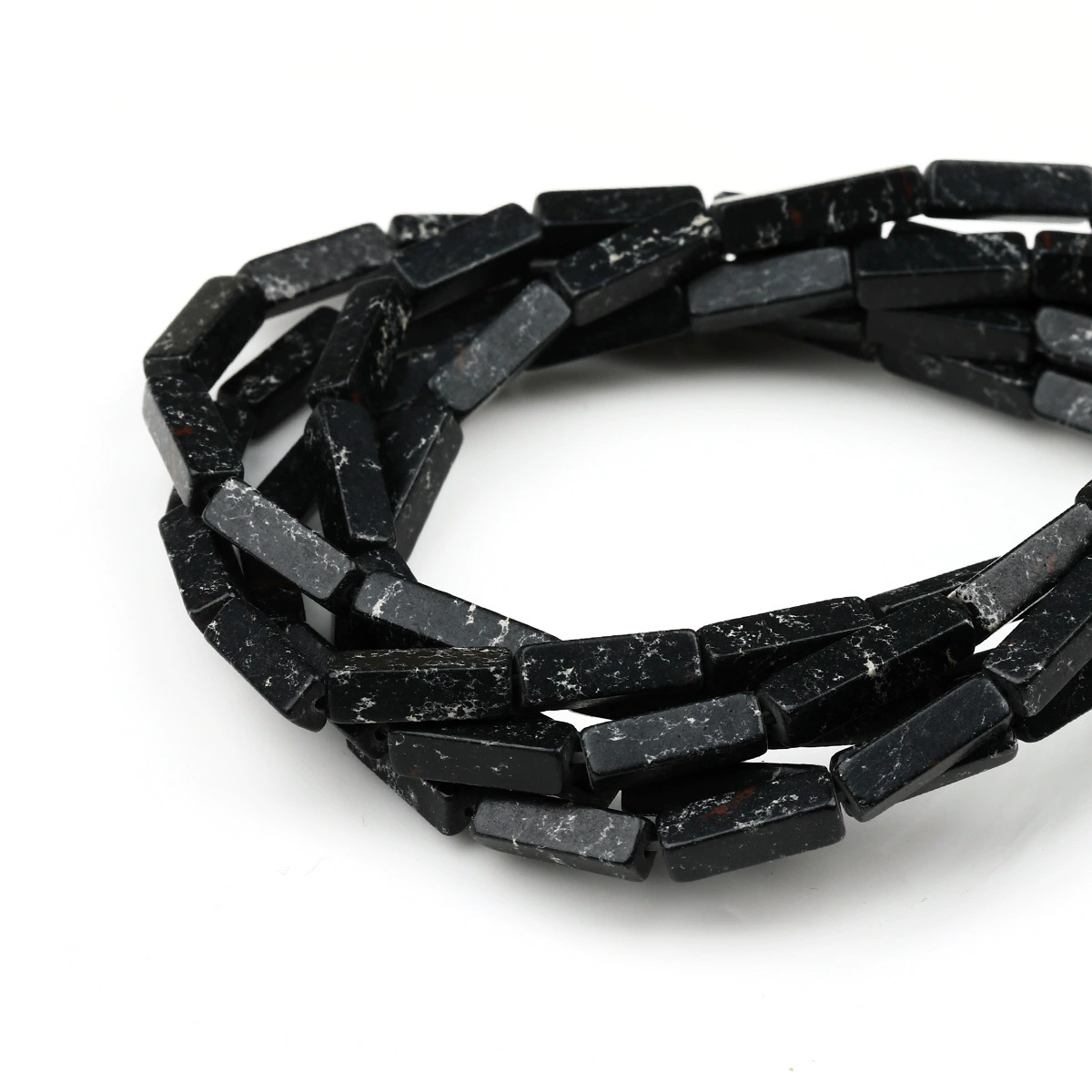 Rectangular beads, accessory, accessories, 4×13mm, DIY