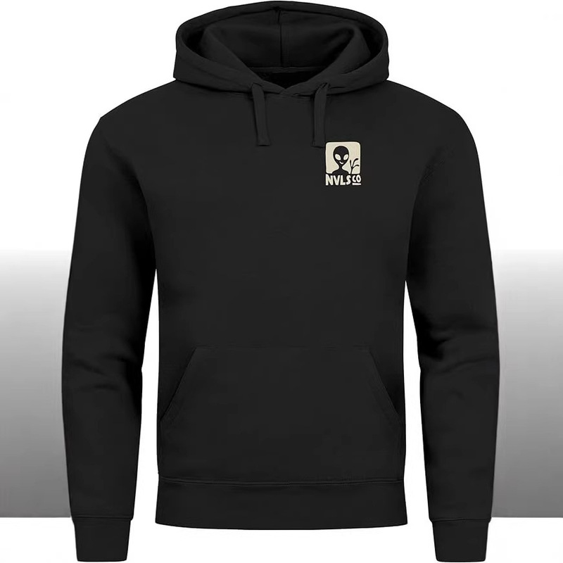Cross-Border Hoodie Men's Oversized Los Angeles Pullover Sweatshirt with Hood Letter Print Long Sleeve Hoodie