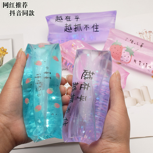 The Anxiety Relieving Goddess Sliding Toy with Ungraspable Slippery Balls, Squeezable Water Bag, Fashionable and Endlessly Fun