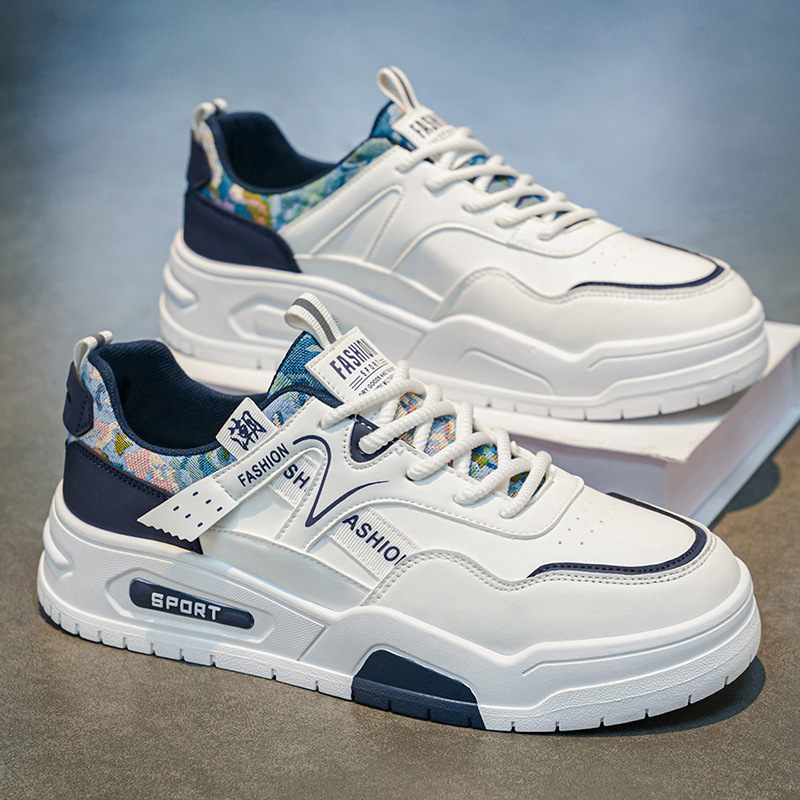 Zapatos de skate para hombres cuatro estaciones nuevos zapatos casuales de alto nivel bajo moda juvenil moda coreana zapatos de skate para hombres image 8