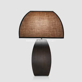 新中式复古客厅卧室书房台灯现代简约设计师样板房酒店别墅装饰灯