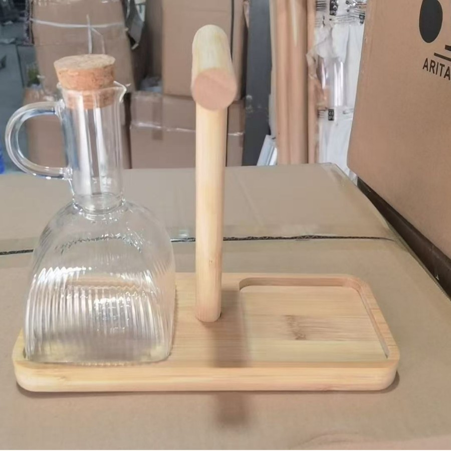 Recipiente para aceite de borosilicato de alta resistencia, botella de vidrio resistente al calor para almacenar aceite, recipiente para aceite comestible, botella para salsa de soja, artículos de cocina, botella para condimentos.