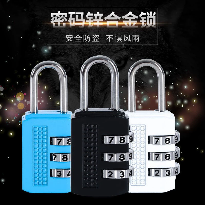 Кодовый замок Замок Маленький мини-тренажерный зал Шкаф Дверь общежития Ящик Замок с головкой Замок для багажа Маленький замок