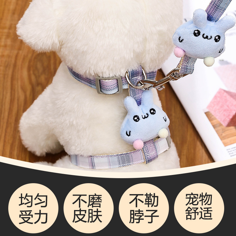 Correa para gato especial Four Seasons gato cuerda para caminar anti-rotura ajustable gato cuerda tracción gato lazo gato cuerda cadena