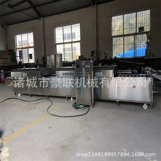 煎蛋机生产工厂 蛋品花色均匀口感好  连续式出料效率高 支持试机