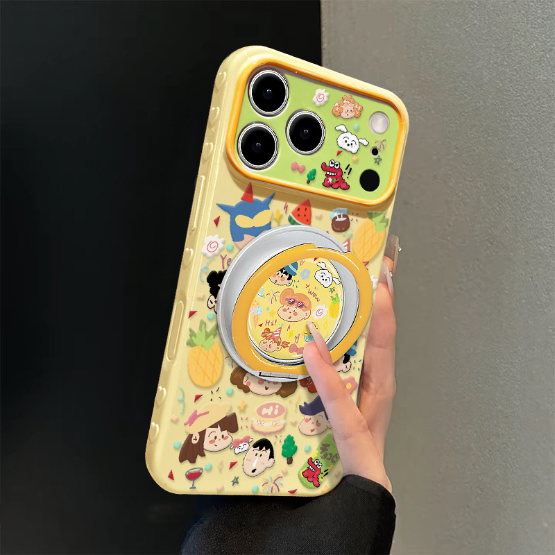 Xiaoxin Family Suitable for Apple 17Promax Mobile Phone Case Iphone16 Rotating Stand 15 Cute 14 Couple 13 Xiaoxin Family Suitable for Apple 17Promax Mobile Phone Case Iphone16 Rotating Stand 15 Cute 14 Couple 13