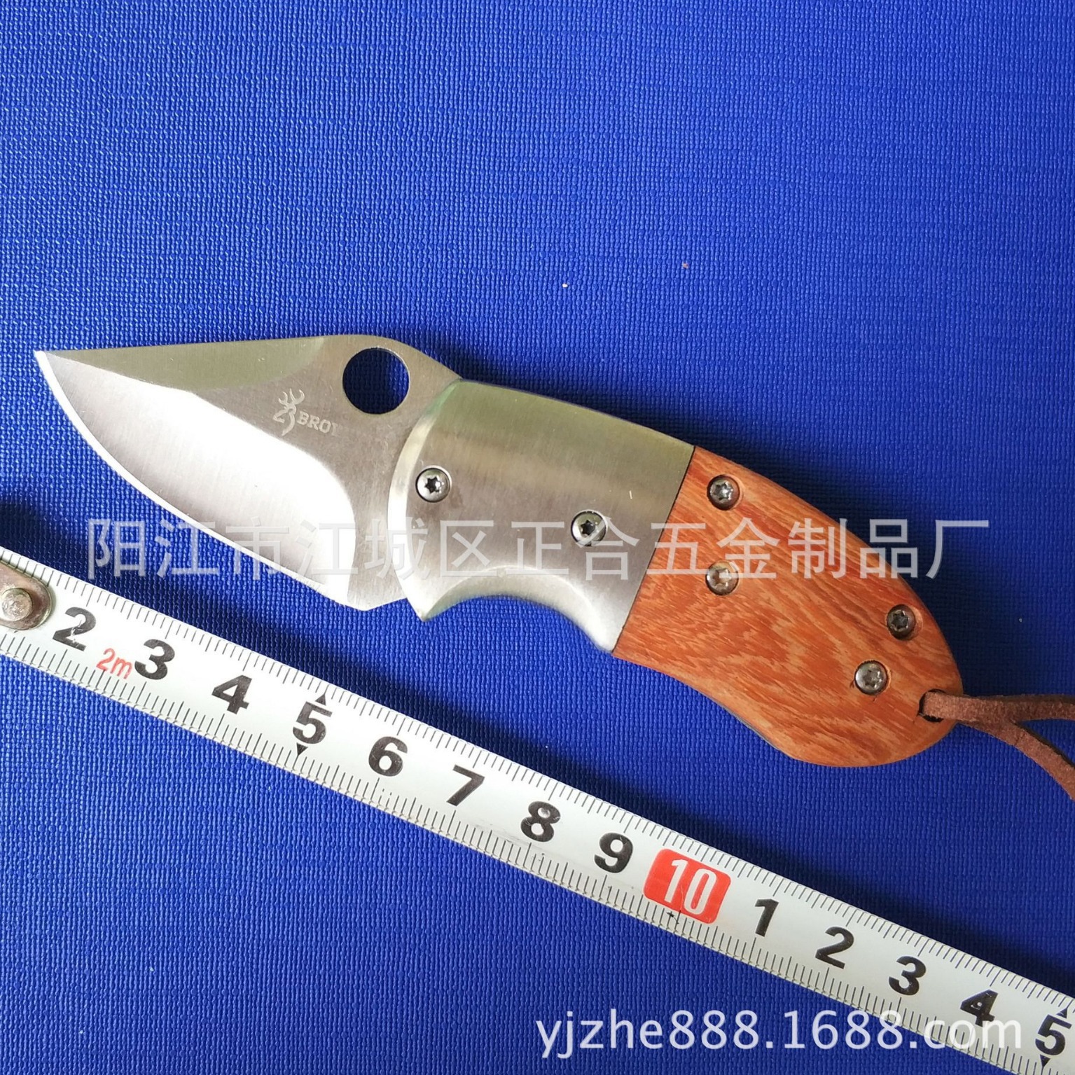 批发红木柄折刀DA33小刀便携刀水果刀D316随身折叠刀迷你收藏刀