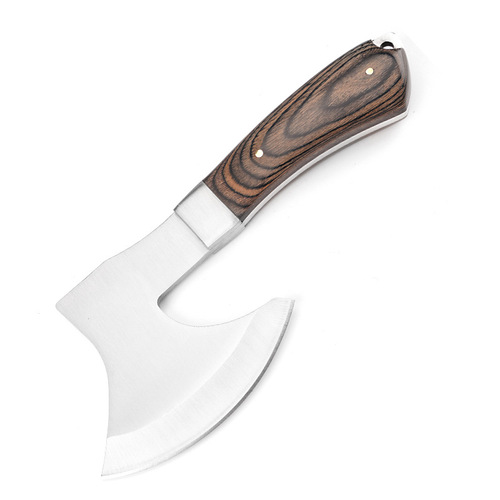 Manufacturer supplies multifunctional wooden handle ax fire demolition tools high carbon steel ax outdoor self-defense logging ax