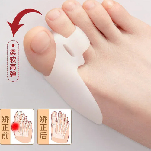 Cross-border SEBS thumb valgus toe corrector for men and women adult big foot bone daily toe separator gel thumb
