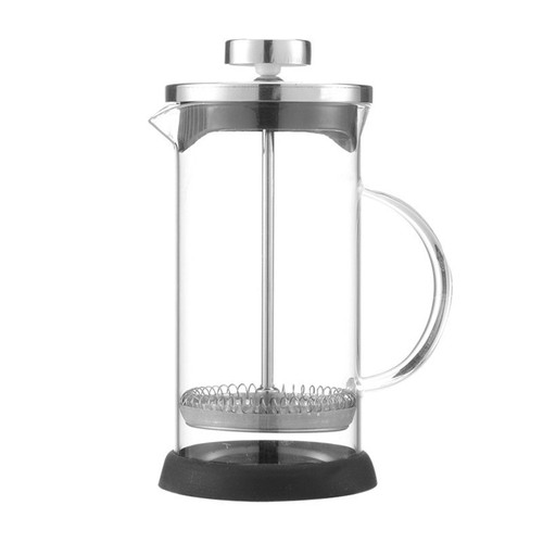 Factory direct sales new heat-resistant tea brewing device high borosilicate glass teapot hand-brewed coffee pot French press tea set