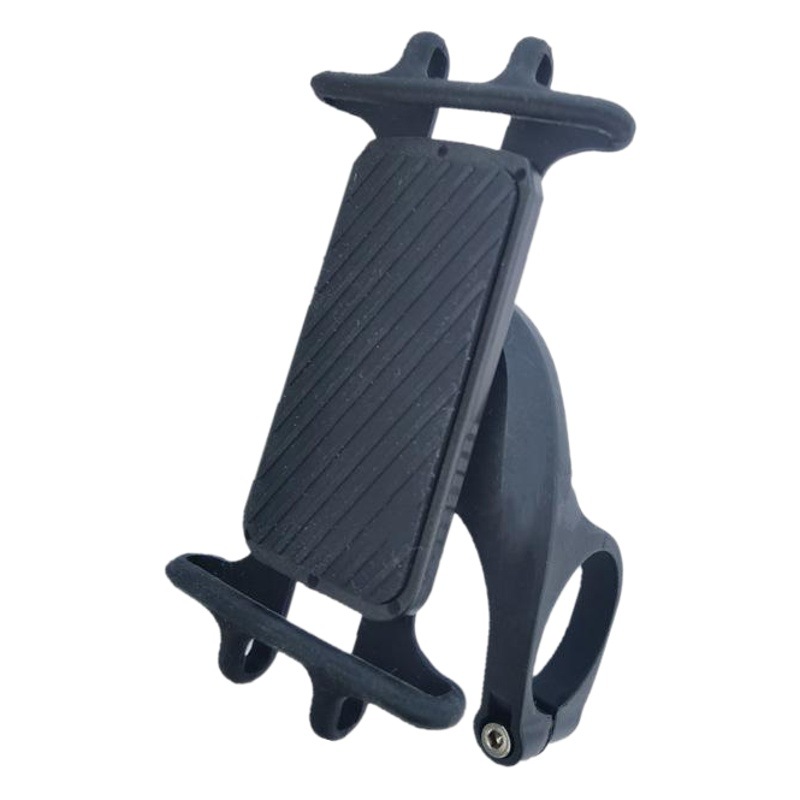 Sukou a prueba de golpes silicona vinculante placa código reloj rack montar liberación rápida teléfono móvil soporte adecuado para Garmin Jiaming xoss código reloj