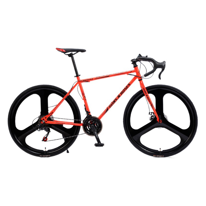 700c bicicleta de carretera para hombres y mujeres adultos velocidad variable súper ligero coche carreras ciudad flexión