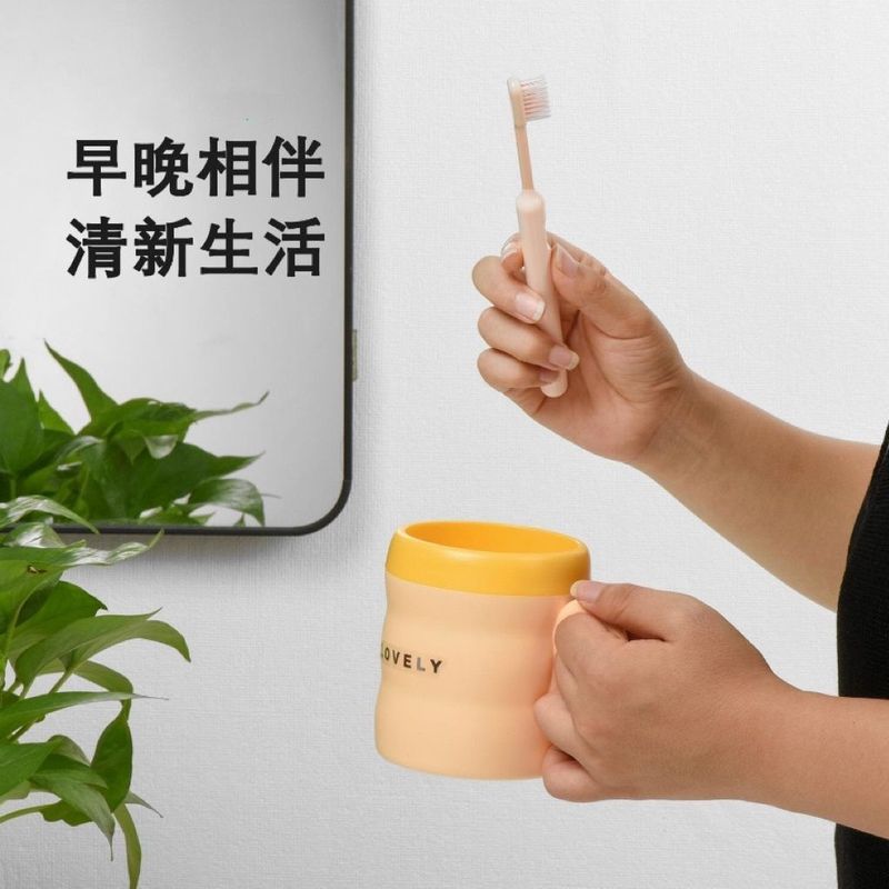 歯磨きカップ、子供、大人、カップル、家庭用、軽い高級感、高価値、厚みのある歯磨きカップ、学生寮の歯磨きカップ|undefined