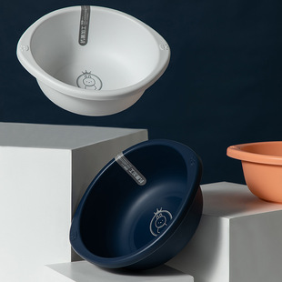 Plant Antibacterial Crown Shaping Washbasin Vegetable Washing Basin Baby Foot Washing PP Newborn Baby Children Washbasin