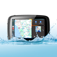 5寸防水便捷Android auto 无线apple carplay摩托车gps导航仪
