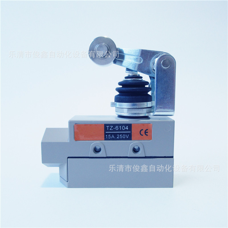 密封式行程开关TZ-6104 限位开关自复位滚轮式一开一闭