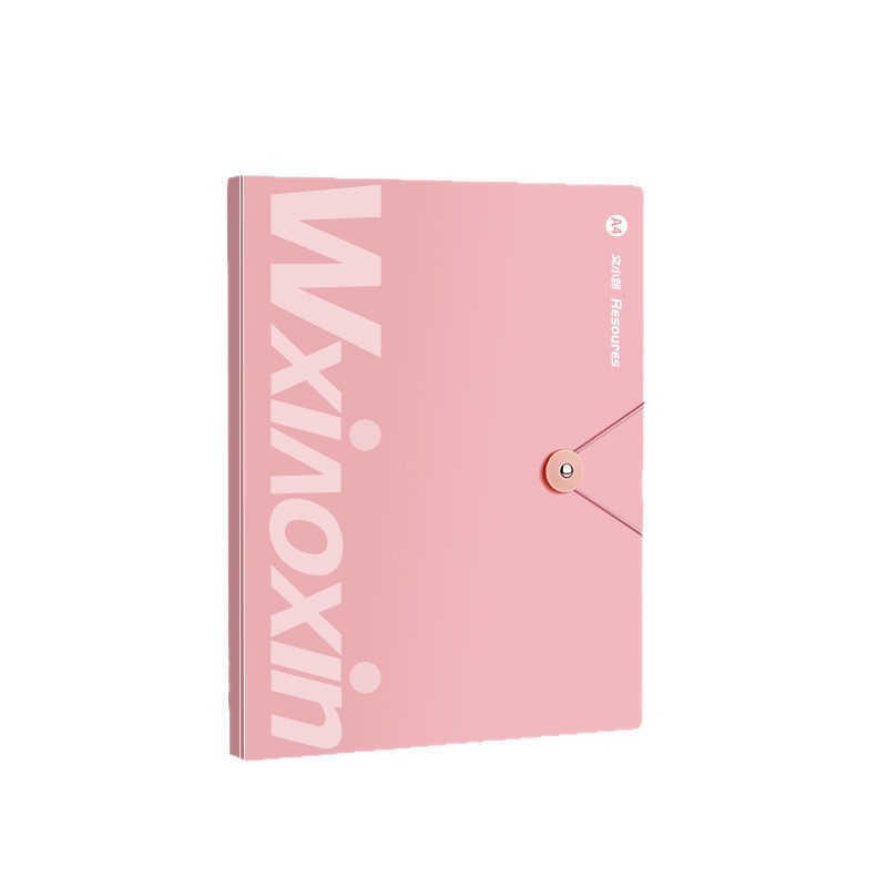 A4 Folleto de información Paquete de archivo de inserción transparente Carpeta de archivo de clasificación Papel de prueba de estudiante Bolsa de almacenamiento Carpeta de suministros de oficina