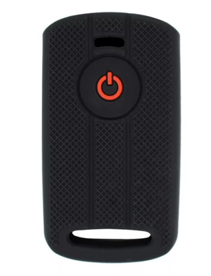 YAMAHA YAMAHA Motorcycle Key Protective Cover Soft Rubber Key Case JAUNS Remote Control Kit (Static Rod/Key Bag) - black