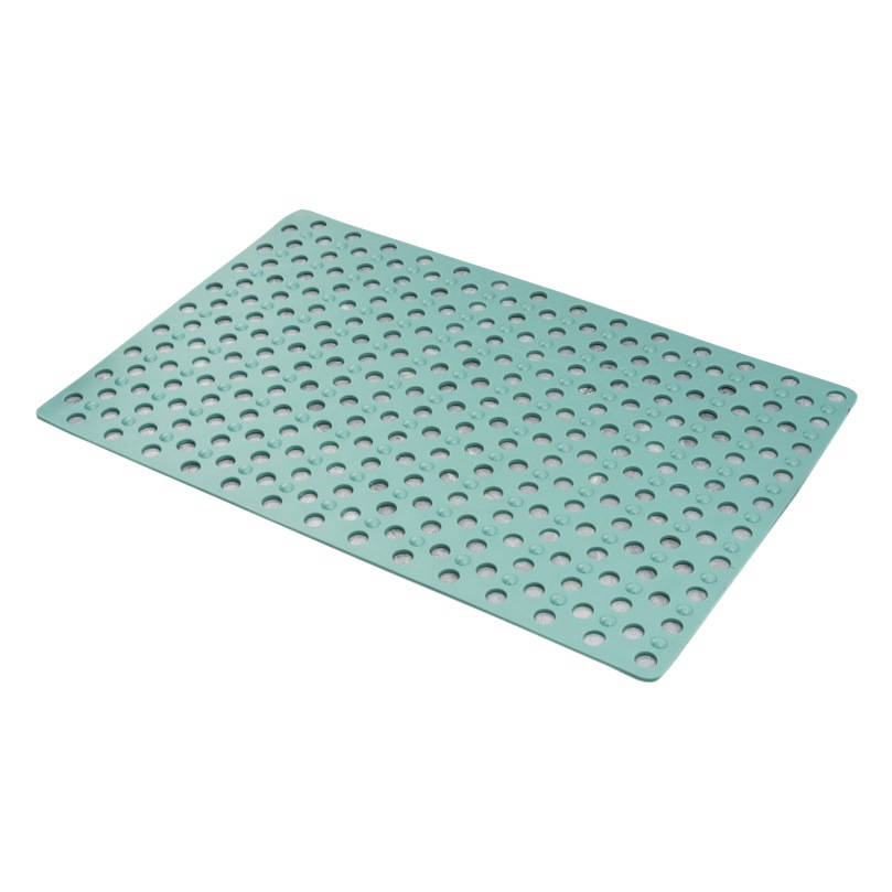 Cuadrado antideslizante estera alfombra de baño Baño anti-caída de protección del medio ambiente hogar ducha taza de succión alfombra de piso baño estera de masaje