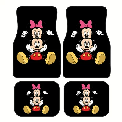 Stain-Resistant Floor Mats – Avtomobil döşəmə paspasları - dsn-foot-pad-10-3344cm-two-piece-set