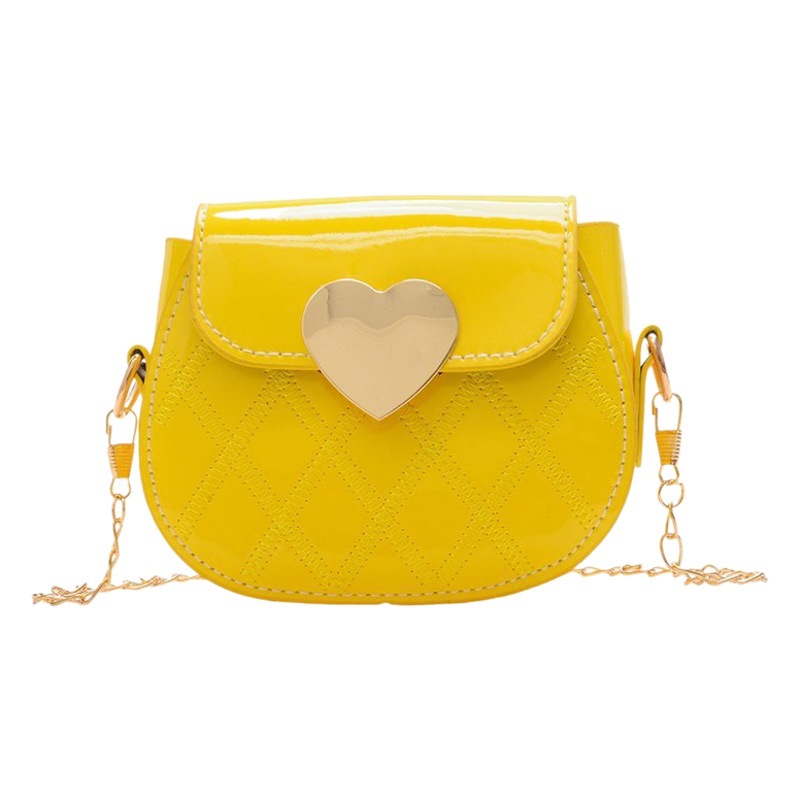 2022 New Cartoon Cute Mini Foreign Style Girl's Six-color Peach Heart Shoulder Crossbody Bag Children's Bag