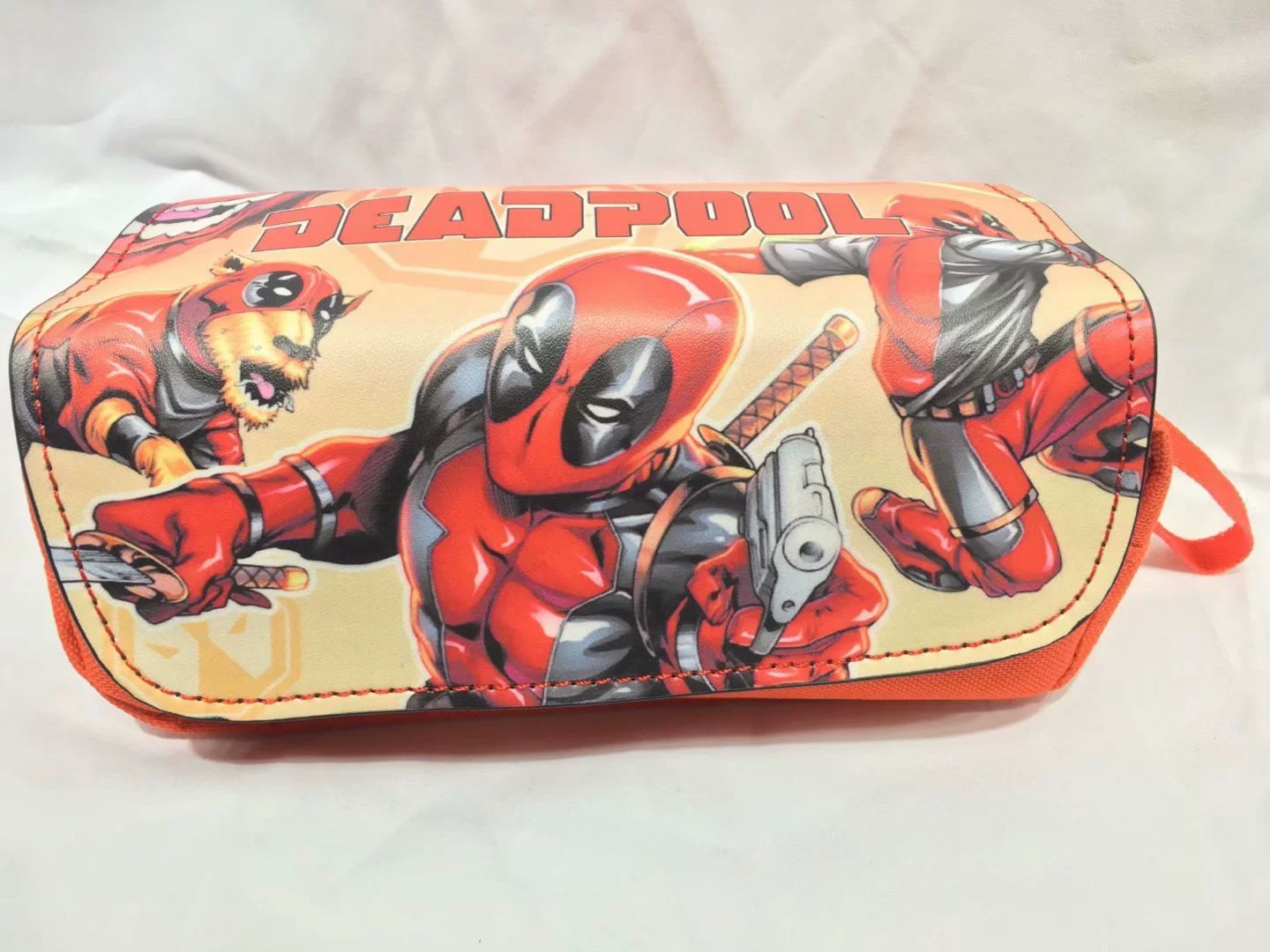 Heroes, double-layer pencil case for students, Marvel
