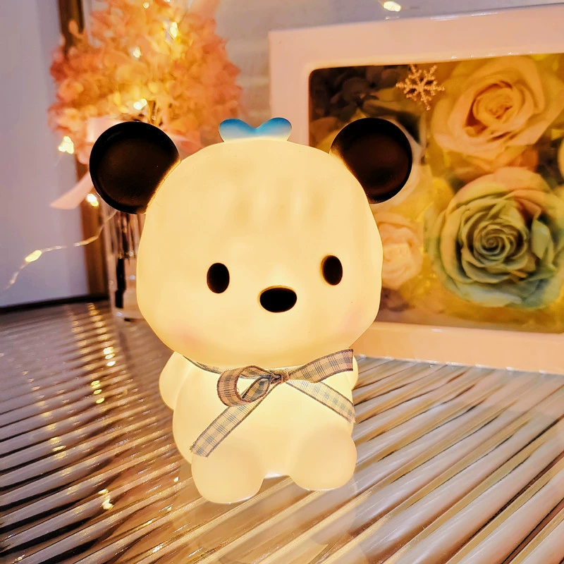Cartoon Night Light (cute) USB/battery powered, bedside decorative LED, multiple character styles