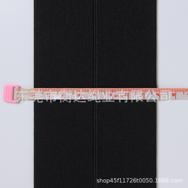 Stock 4 - 10cm color blanco y negro de nylon doblado cinturón elástico vestido de mujer cinturón elástico accesorios