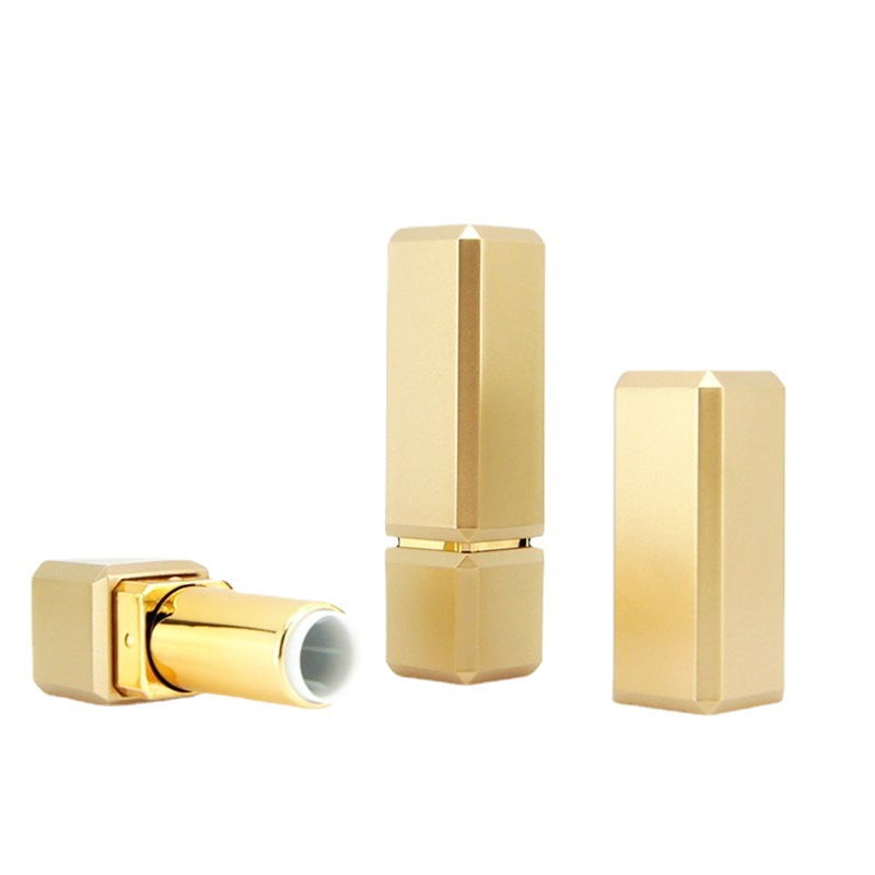 En stock alivio 3D estilo egipcio estilo chino hebilla magnética tubo de lápiz labial tubo vacío 12,1mm lápiz labial material de embalaje