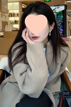 温柔风穿搭卡其色针织开衫外套秋冬新款百搭宽松慵懒风毛衣女上衣