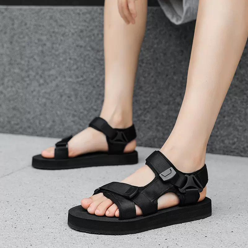 2022年新款夏季男士凉鞋外穿休闲沙滩开车运动越南凉鞋厂家批发