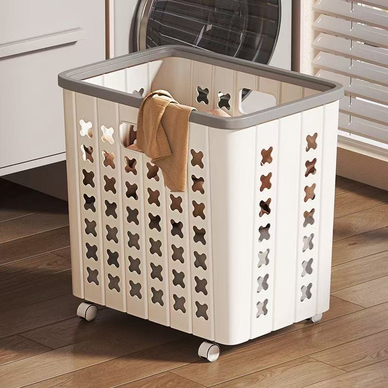 Dirty Clothes Basket Household Large Capacity Clothes Storage Basket Toy Bucket Bathroom Clothes Artifact Laundry Basket Basket