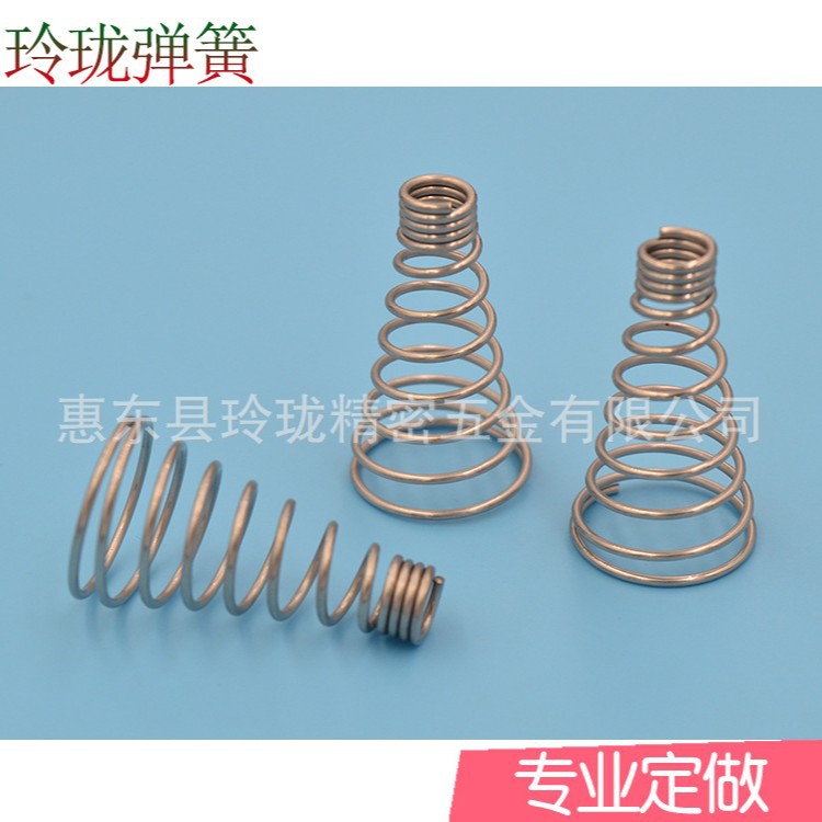 弹簧厂家供应压缩压力弹多规格加工压簧高弹力礼品工艺伸缩