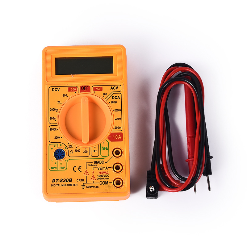 多功能家用DT-830B双泡壳电流表测电压电阻数显表电压电流表批发