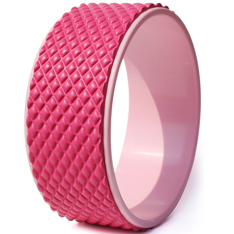 Dropshipping wholesale TPE yoga wheel, fitness Dharma wheel, back bend yoga wheel, anti-stress abdominal muscle trainer wheel