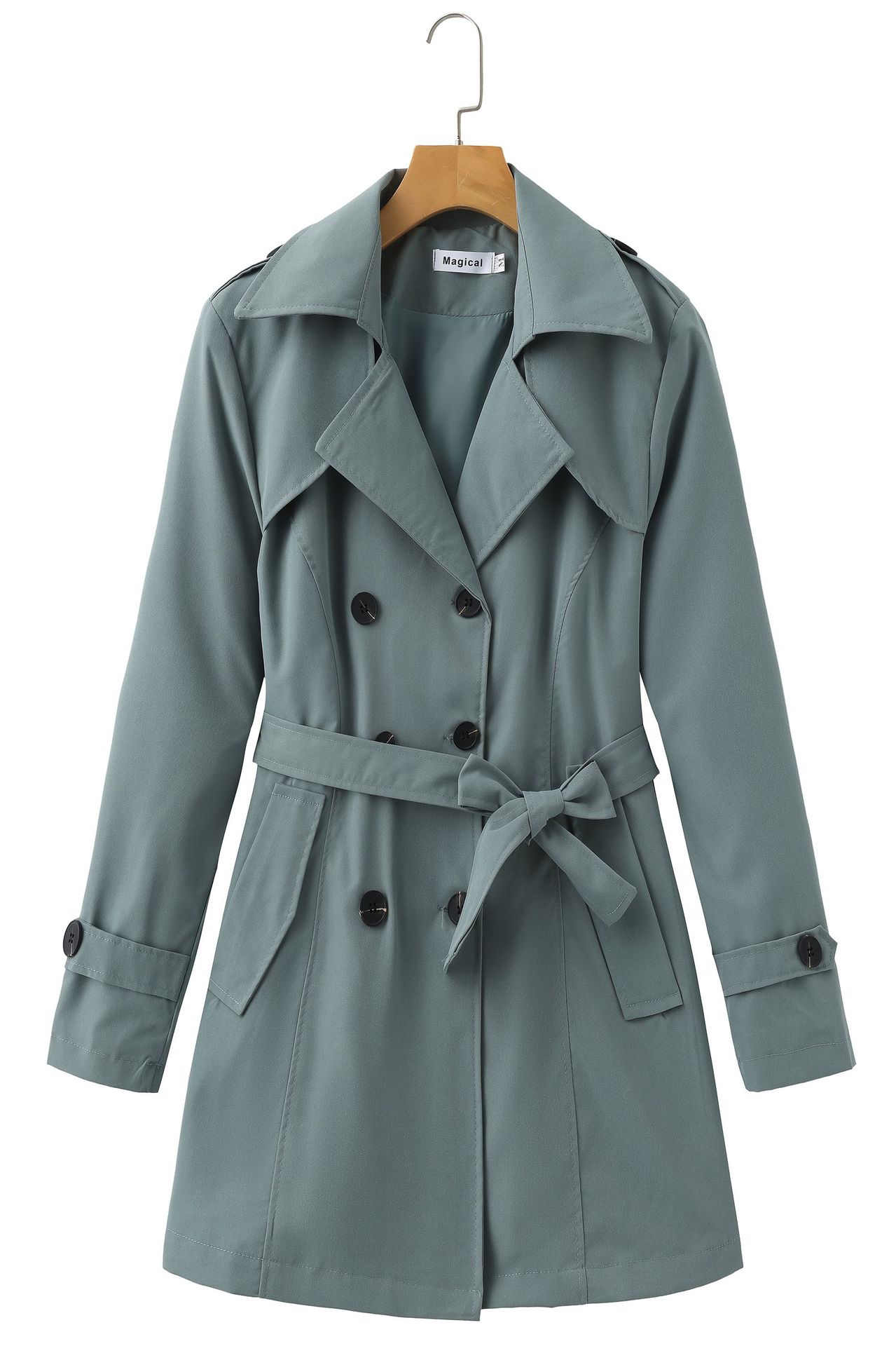 Women's Windbreaker Women's Spring and Autum 2024 New Korean Style Fashion Casual Versatile Mid-Length Outwear Women's Outwear