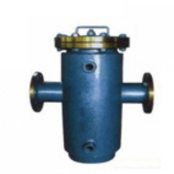 厂家SBL保温夹套蓝式过滤器 法兰连接直通封头篮式过滤器价格