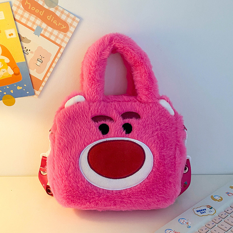 Pink Strawberry Bear