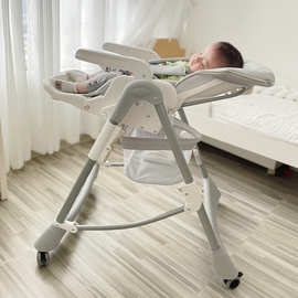 鑫伊宝宝餐椅婴儿吃饭座椅家用可移动可折叠开箱免安装幼儿儿童餐