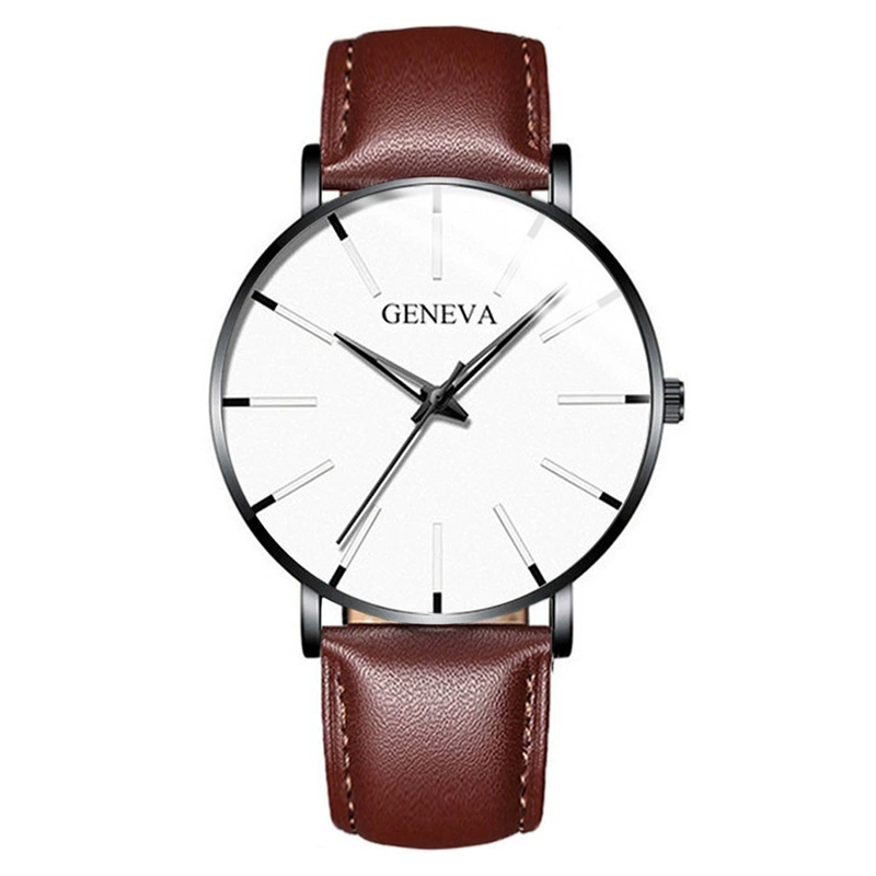 Men's Swiss‑Style Watch, Quartz Movement, 42 mm Dial, Metal Bracelet (230 mm)
