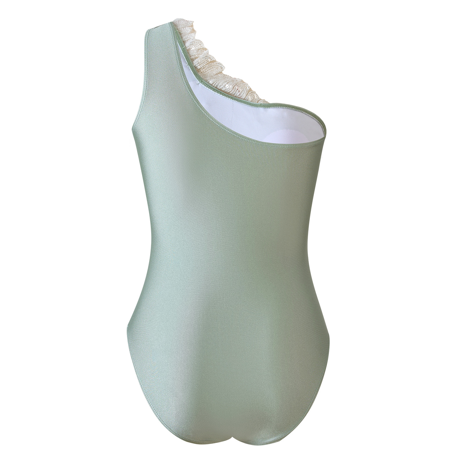 Sexy Damen Badeanzug Einteiler Unifarben Für Den Strandurlaub_voghion.com