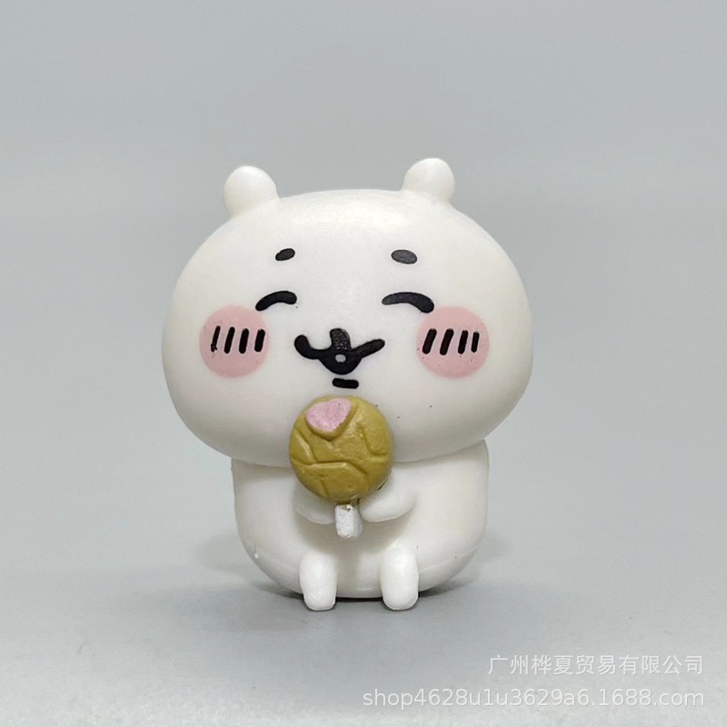 치이카와 자조곰 미니 피규어 4종 책상 차량용 귀여운 미니어처 장식 소품