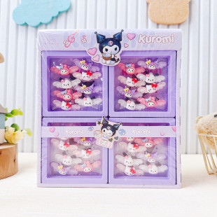 Cartoon Creative Sanrio Stickers Cute 3D Stereo Handbook Stickers Guka DIY Jewelry Accessories Resin Stickers