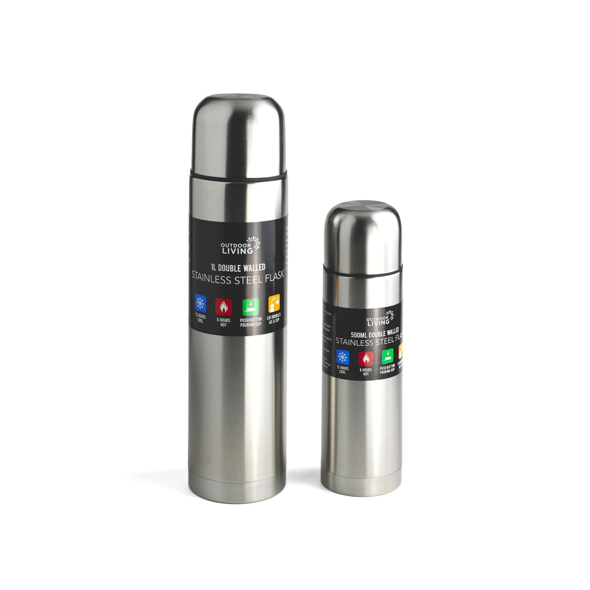 Fuente de la fábrica caja regalo taza acero inoxidable 304 500ml bala coche al aire libre agua aislada