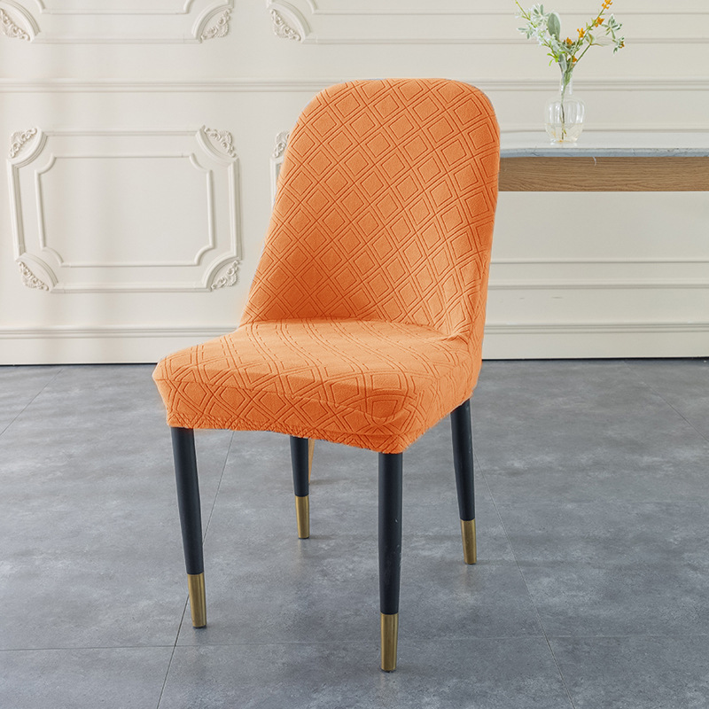 Four Seasons universal cubierta de la silla de comedor simple moderno elástico todo incluido cubierta de la silla engrosada taburete cubierta de la silla anti-gato cero