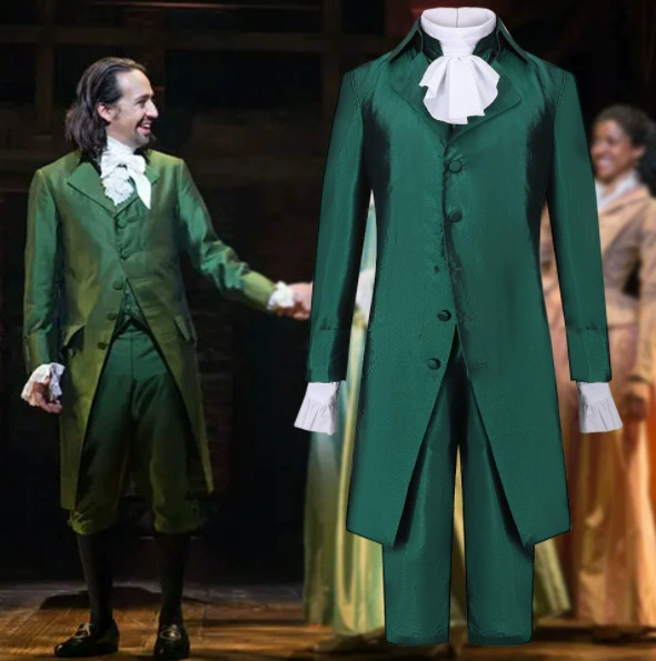 Александр Гамильтон Рок Концерт Косплей Хэллоуин Карнавал Сценический Костюм